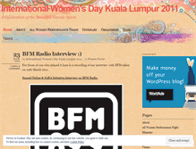 Tablet Screenshot of iwdkl2011.wordpress.com