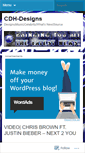 Mobile Screenshot of cdhdesigns.wordpress.com