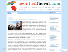 Tablet Screenshot of diarioliberal.wordpress.com