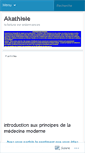 Mobile Screenshot of akathisie.wordpress.com