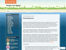 Tablet Screenshot of belajarhidup.wordpress.com