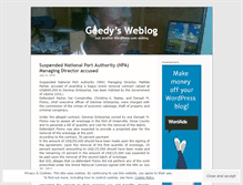 Tablet Screenshot of geedy.wordpress.com