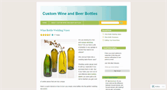 Desktop Screenshot of custombottle.wordpress.com