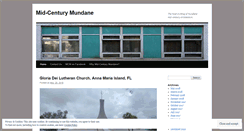 Desktop Screenshot of midcenturymundane.wordpress.com