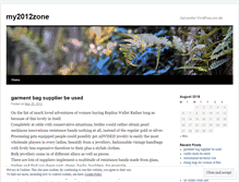 Tablet Screenshot of my2012zone.wordpress.com