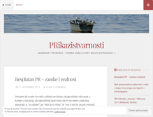 Tablet Screenshot of prikazistvarnosti.wordpress.com