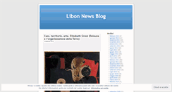 Desktop Screenshot of libonblog.wordpress.com