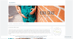 Desktop Screenshot of keiragracephotography.wordpress.com