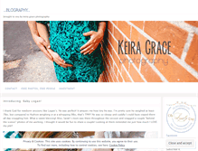Tablet Screenshot of keiragracephotography.wordpress.com