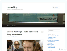 Tablet Screenshot of boswelling.wordpress.com