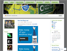 Tablet Screenshot of catalystroadtrip.wordpress.com