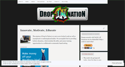 Desktop Screenshot of dropinnation.wordpress.com