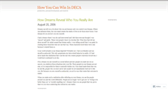 Desktop Screenshot of deca.wordpress.com