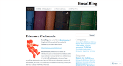 Desktop Screenshot of busal.wordpress.com