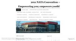 Desktop Screenshot of nataconvention2011.wordpress.com