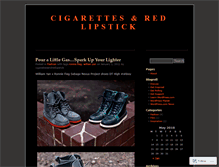 Tablet Screenshot of cigarettesandredlipstick.wordpress.com