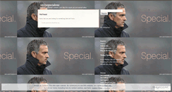 Desktop Screenshot of isitthespecialone.wordpress.com