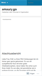 Mobile Screenshot of amaurygo.wordpress.com