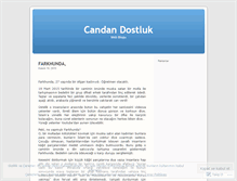 Tablet Screenshot of candandostluk.wordpress.com
