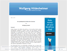 Tablet Screenshot of herrhaberl.wordpress.com