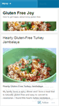 Mobile Screenshot of glutenfreejoy.wordpress.com
