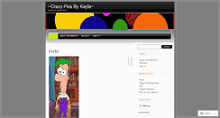 Desktop Screenshot of crazypicsbykayla.wordpress.com