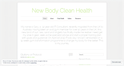 Desktop Screenshot of newbodycleanhealth.wordpress.com