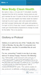 Mobile Screenshot of newbodycleanhealth.wordpress.com