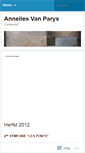 Mobile Screenshot of anneliesvanparys.wordpress.com