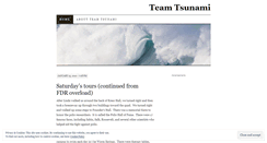 Desktop Screenshot of gfmsteamtsunami.wordpress.com