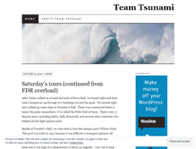 Tablet Screenshot of gfmsteamtsunami.wordpress.com