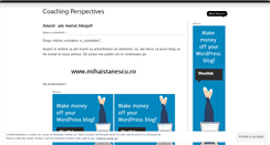 Desktop Screenshot of mihaistanescu.wordpress.com