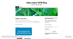 Desktop Screenshot of ladiesmtb.wordpress.com