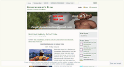 Desktop Screenshot of konsumenikan.wordpress.com