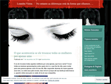 Tablet Screenshot of leandravieira.wordpress.com