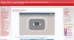 Desktop Screenshot of healthelanddevotionalarchives.wordpress.com