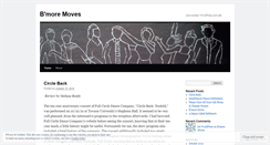 Desktop Screenshot of bmoremoves.wordpress.com