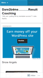 Mobile Screenshot of dare2b4me.wordpress.com