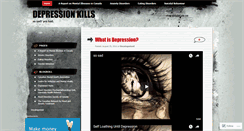 Desktop Screenshot of depressionkills.wordpress.com