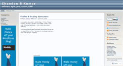 Desktop Screenshot of chandanb.wordpress.com