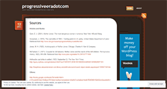 Desktop Screenshot of progressiveeradotcom.wordpress.com