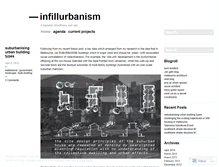 Tablet Screenshot of infillurbanism.wordpress.com