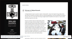 Desktop Screenshot of midgardkennels.wordpress.com