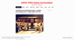 Desktop Screenshot of drivethrugalleryasl.wordpress.com