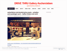 Tablet Screenshot of drivethrugalleryasl.wordpress.com