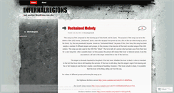 Desktop Screenshot of infernalregions.wordpress.com
