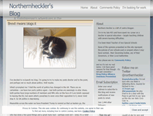 Tablet Screenshot of northernheckler.wordpress.com