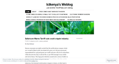 Desktop Screenshot of ictkenya.wordpress.com