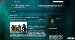 Desktop Screenshot of bottlelessvancouver.wordpress.com