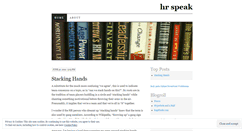 Desktop Screenshot of hrspeak.wordpress.com